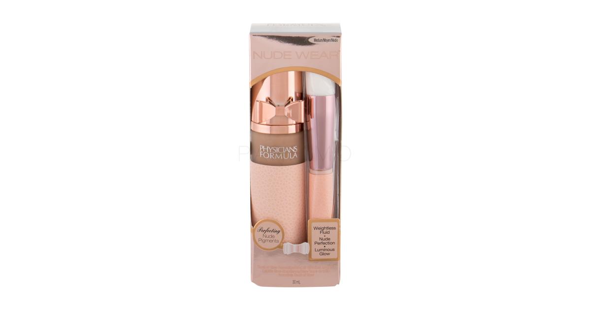 Physicians Formula Nude Wear Touch Of Glow Darilni Set Teko I Puder