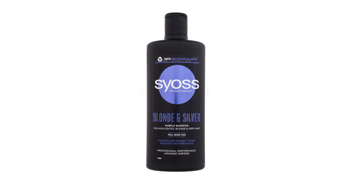 Syoss Blonde Silver Purple Shampoo Ampon Za Enske Ml Spleticna Si