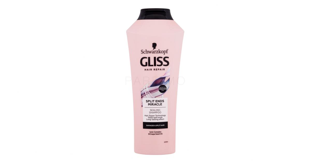 Schwarzkopf Gliss Split Ends Miracle Sealing Shampoo Amponi Za Enske