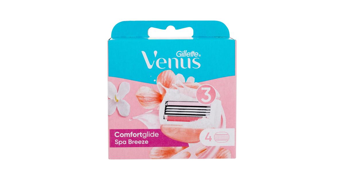 Gillette Venus Comfortglide Spa Breeze Nadomestne Britvice Za Enske