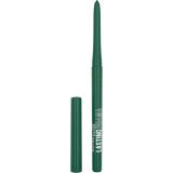 Maybelline Lasting Drama Automatic Gel Pencil Svinčnik za oči za ženske 0,31 g Odtenek 40 Green With Envy