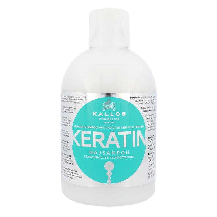 Kallos Cosmetics Keratin Šampon za ženske 1000 ml