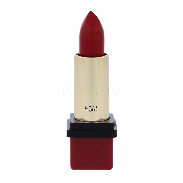Guerlain KissKiss Šminka za ženske 3,5 g Odtenek 321 Red Passion tester