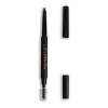 Makeup Revolution London Duo Brow Definer Svinčnik za obrvi za ženske 0,15 g Odtenek Brown