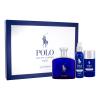 Ralph Lauren Polo Blue Darilni set parfumska voda 125 ml + deodorant v sticku 75 ml + vlažilni losjon za telo 75 ml