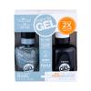 Sally Hansen Miracle Gel Darilni set gel lak za nohte Miracle Gel 14,7 ml + zgornji gel lak Miracle Gel Top Coat 14,7 ml