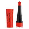 BOURJOIS Paris Rouge Velvet The Lipstick Šminka za ženske 2,4 g Odtenek 07 Joli Carmin´ois
