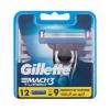 Gillette Mach3 Turbo Nadomestne britvice za moške 12 kos