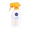 Nivea Sun Kids Protect &amp; Care Sensitive Sun Spray SPF50+ Zaščita pred soncem za telo za otroke 300 ml