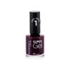 Rimmel London Super Gel STEP1 Lak za nohte za ženske 12 ml Odtenek 093 Plum Bang