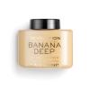 Makeup Revolution London Baking Powder Puder v prahu za ženske 32 g Odtenek Banana Deep