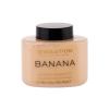 Makeup Revolution London Baking Powder Puder v prahu za ženske 32 g Odtenek Banana