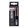 Maybelline Tattoo Brow Barva za obrvi za ženske 4,6 g Odtenek Light Brown