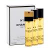Chanel N°5 Parfumska voda za ženske polnilo 3x20 ml