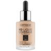 Catrice HD Liquid Coverage 24H Puder za ženske 30 ml Odtenek 030 Sand Beige