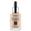 Catrice HD Liquid Coverage 24H Puder za ženske 30 ml Odtenek 010 Light Beige