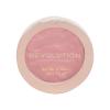 Makeup Revolution London Re-loaded Rdečilo za obraz za ženske 7,5 g Odtenek Rhubarb &amp; Custard