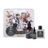PRORASO Cypress &amp; Vetyver Beard Wash Darilni set šampon za brado 200 ml + balzam za brado 100 ml + olje za brado 30 ml + škatlica