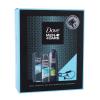 Dove Men + Care Daily Care Darilni set gel za prhanje Men + Care Clean Comfort 250 ml + šampon 2in1 Men + Care Fresh &amp; Clean 250 ml + antiperspirant 150 ml + slušalke