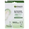 Garnier Skin Naturals Nutri Bomb Almond Milk + Hyaluronic Acid Maska za obraz za ženske 1 kos