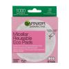 Garnier Skin Naturals Micellar Reusable Eco Pads Blazinice za odstranjevanje ličil za ženske 3 kos