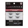 Ardell Lash Contour 370 Darilni set umetne trepalnice + lepilo za trepalnice in črtalo za oči 2v1 2,5 g