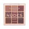 Makeup Revolution London Ultimate Nudes Senčilo za oči za ženske 8,1 g Odtenek Dark