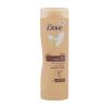 Dove Body Love Care + Visible Glow Self-Tan Lotion Samoporjavitveni izdelki za ženske 400 ml Odtenek Medium to Dark