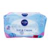 Nivea Baby Soft &amp; Cream Čistilni robčki za otroke 2x63 kos