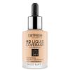 Catrice HD Liquid Coverage 24H Puder za ženske 30 ml Odtenek 005 Ivory Beige