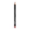 NYX Professional Makeup Slim Lip Pencil Črtalo za ustnice za ženske 1 g Odtenek 804 Cabaret
