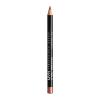 NYX Professional Makeup Slim Lip Pencil Črtalo za ustnice za ženske 1 g Odtenek 828 Ever