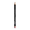 NYX Professional Makeup Slim Lip Pencil Črtalo za ustnice za ženske 1 g Odtenek 854  Pale Pink