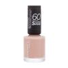 Rimmel London 60 Seconds Super Shine Lak za nohte za ženske 8 ml Odtenek 708 Kiss In The Nude