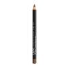 NYX Professional Makeup Slim Eye Pencil Svinčnik za oči za ženske 1 g Odtenek 914 Medium Brown