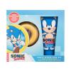Sonic The Hedgehog Bath Fizzer Duo Set Darilni set kopalna bombica 150 g + gel za prhanje Sonic´s Speedy 150 ml