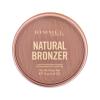 Rimmel London Natural Bronzer Ultra-Fine Bronzing Powder Bronzer za ženske 14 g Odtenek 003 Sunset