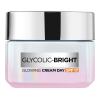 L&#039;Oréal Paris Glycolic-Bright Glowing Cream Day SPF17 Dnevna krema za obraz za ženske 50 ml