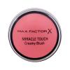 Max Factor Miracle Touch Creamy Blush Rdečilo za obraz za ženske 3 g Odtenek 14 Soft Pink