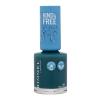 Rimmel London Kind &amp; Free Lak za nohte za ženske 8 ml Odtenek 168 Teal Ivy