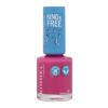 Rimmel London Kind &amp; Free Lak za nohte za ženske 8 ml Odtenek 165 Rebel Rose