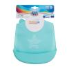 Canpol babies Pastels Silicone Bib Blue Slinček za otroke 1 kos