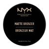 NYX Professional Makeup Matte Bronzer Bronzer za ženske 9,5 g Odtenek 03 Medium
