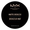 NYX Professional Makeup Matte Bronzer Bronzer za ženske 9,5 g Odtenek 01 Light