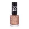 Rimmel London 60 Seconds Super Shine Lak za nohte za ženske 8 ml Odtenek 709 Top Less