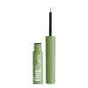 NYX Professional Makeup Vivid Brights Črtalo za oči za ženske 2 ml Odtenek 02 Ghosted Green