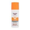 Eucerin Sun Oil Control Tinted Dry Touch Sun Gel-Cream SPF50+ Zaščita pred soncem za obraz 50 ml Odtenek Medium