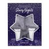 The Indulgent Bathing Co. Starry Nights Cosy Night Slipper Set Darilni set losjon za telo Lavender And Lime Flower Body Lotion 100 ml + krema za prhanje Lavender And Lime Flower Shower Cream 100 ml + plišasti copati Luxury Fluffy Slippers M/L 1 par