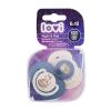 LOVI Night &amp; Day Dynamic Soother Boy 6-18m Duda za otroke 2 kos