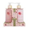 Baylis &amp; Harding Royale Garden Luxury Hand Care Set Darilni set losjon za telo Royale Garden Rose, Poppy &amp; Vanilla 300 ml + milo za roke Royale Garden Rose, Poppy &amp; Vanilla 300 ml poškodovana embalaža